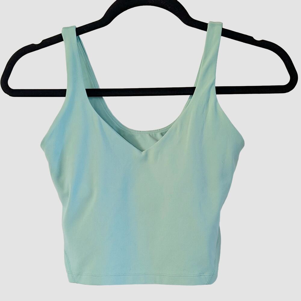Lululemon Align Tank Top Mint Green Size 4  Crop Top Athleisure
